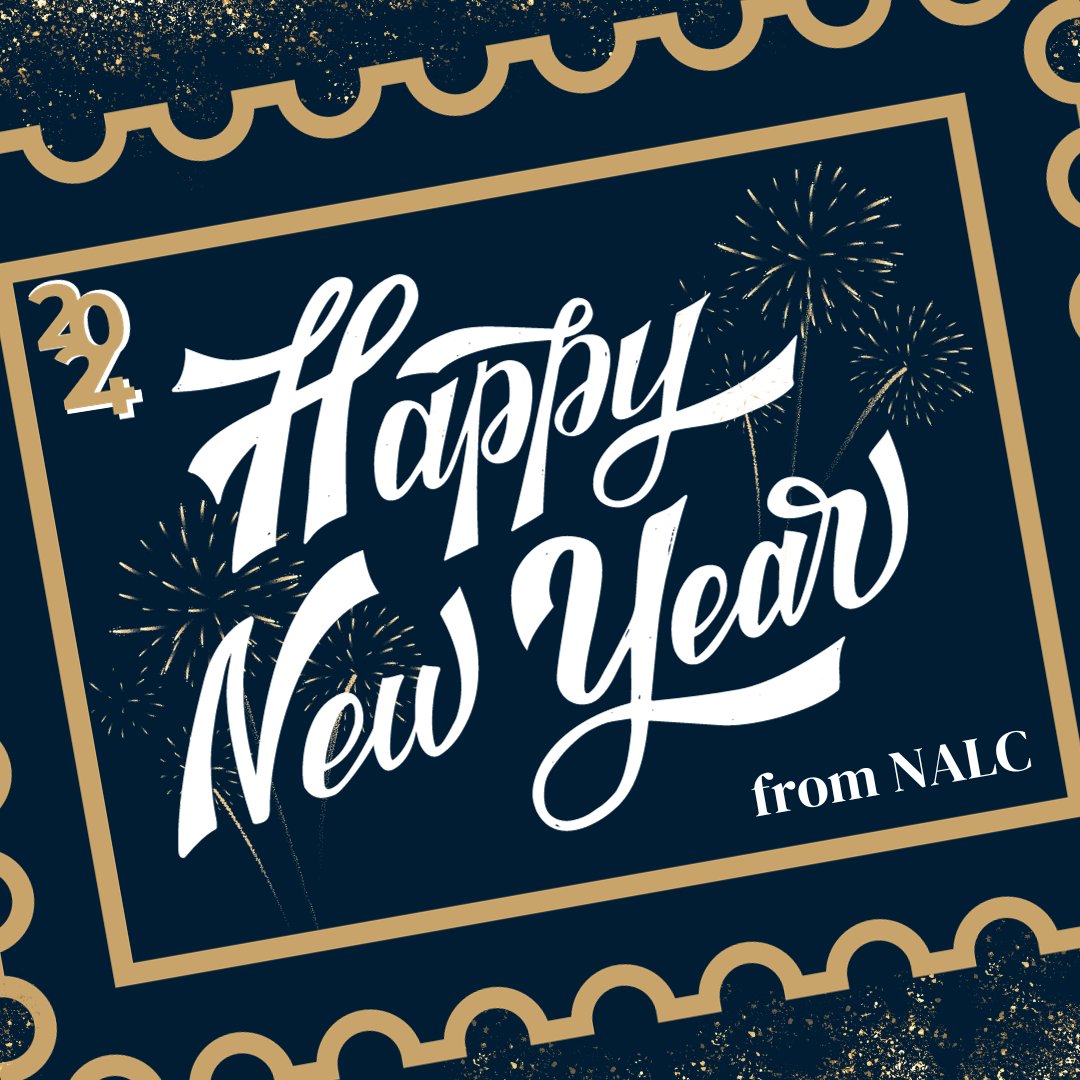 NALC_National's tweet photo. Thank you, letter carriers, for all you do year in and year out. NALC wishes you and your families a happy and healthy 2024! https://t.co/QQ9bwg2qKq