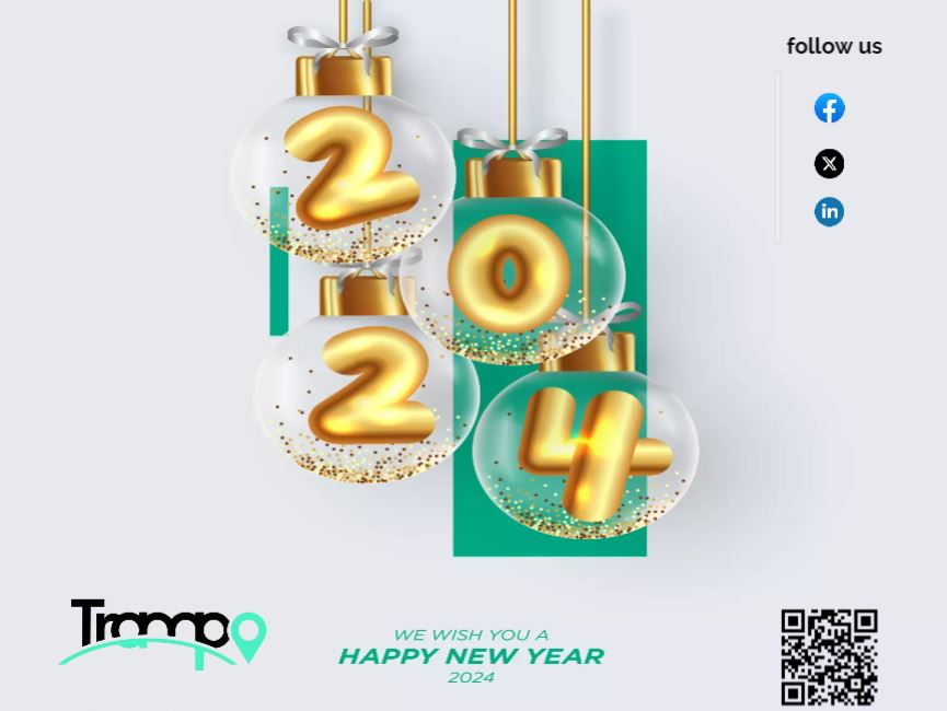 A happy New year and prosperous 2024 to all our customers, stakeholders, Partners and the entire Trampo family.