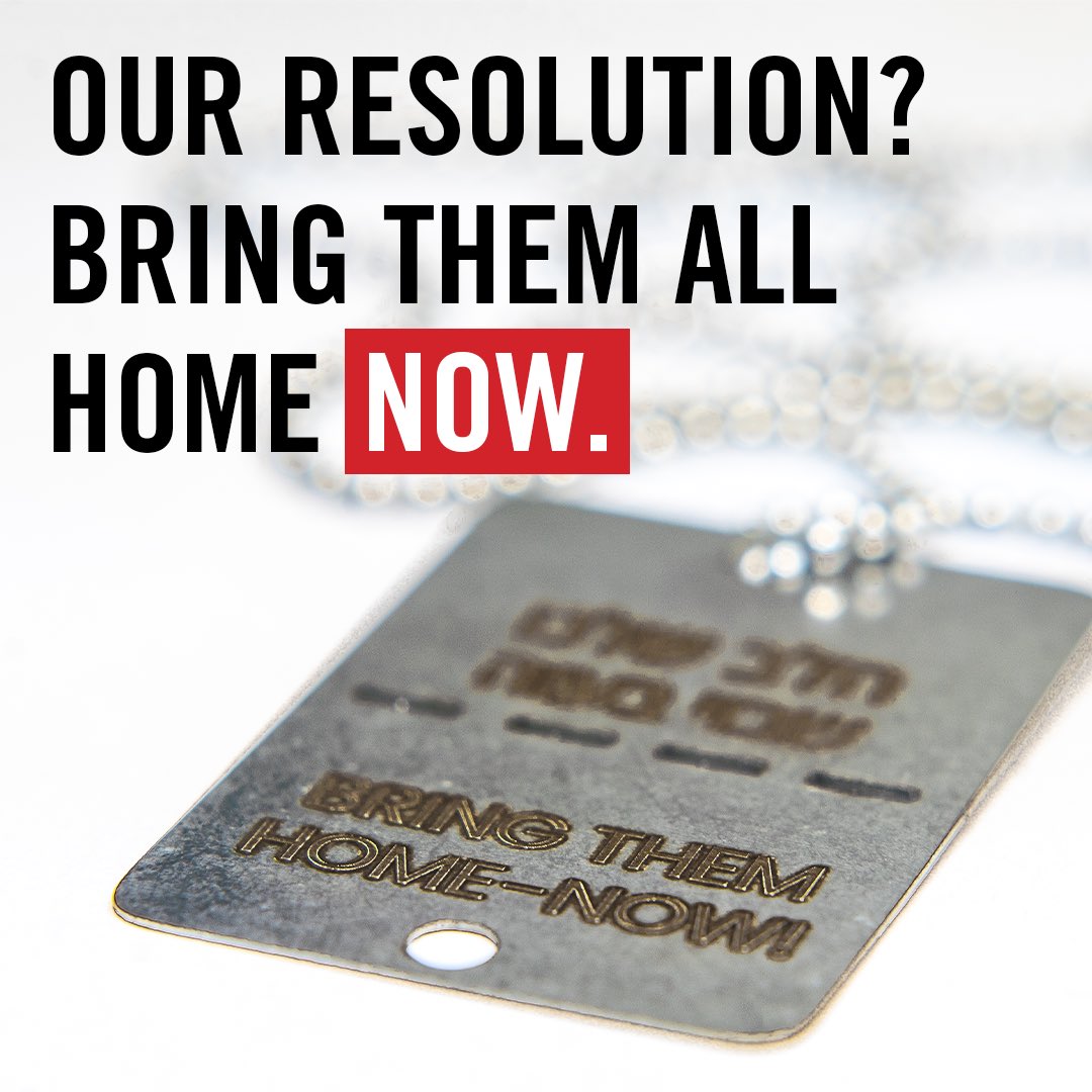 Our New Year’s Resolution is to bring the hostages still held captive home — join us and take action now.   Call your reps, share #BringThemHomeNow, and carry the remaining hostages close with this meaningful symbol of support available on our shop.   ➡️: ujafedny.org/bring-them-home