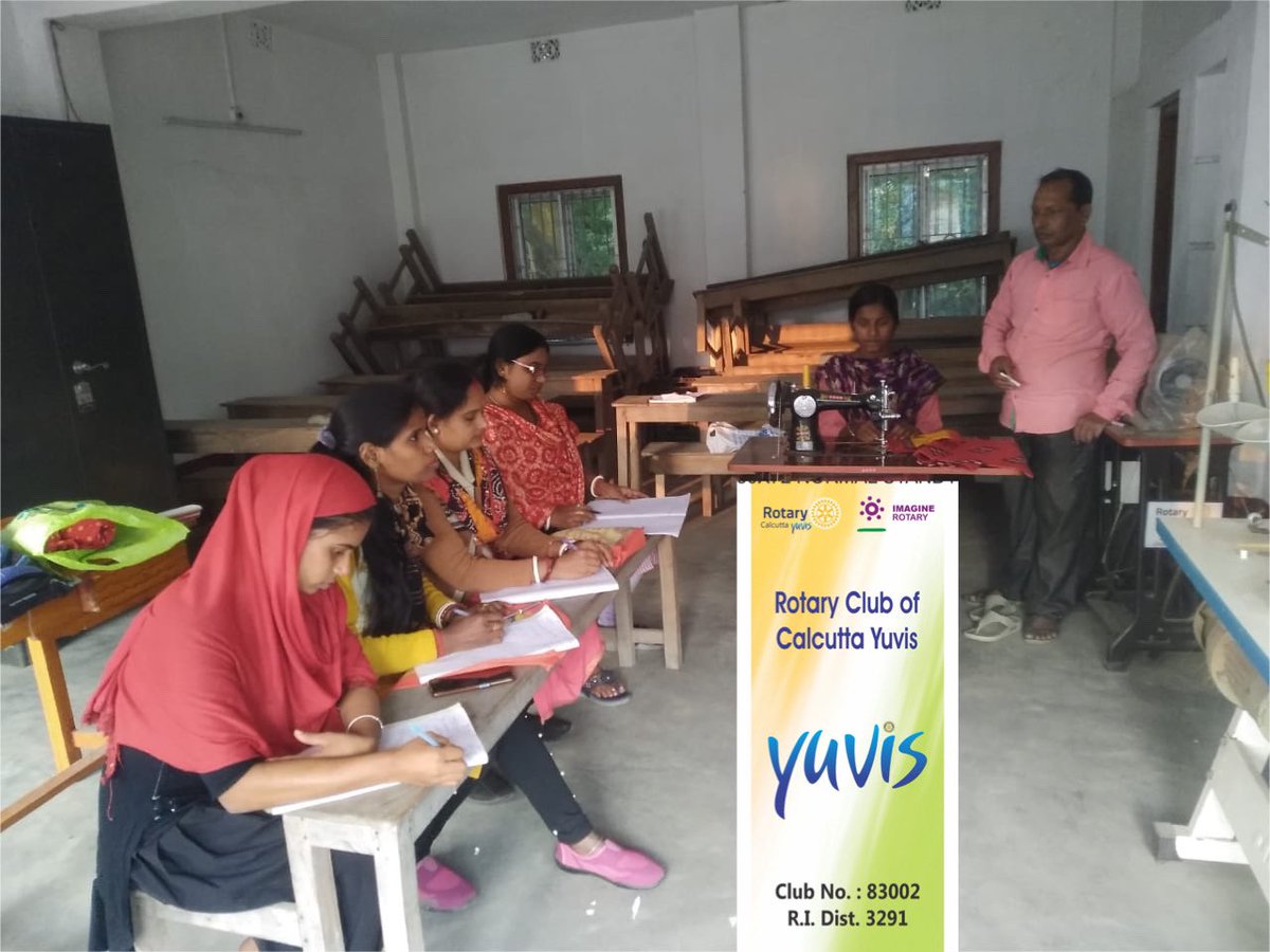 nanaveenagarwal's tweet photo. @RotaryYuvis Industrial Stitching Classes
Area Abul Kalam School, Jibanpur
Students 6 Women
Duration 6 months
Cost 18,000 https://t.co/uGqowvlmKL