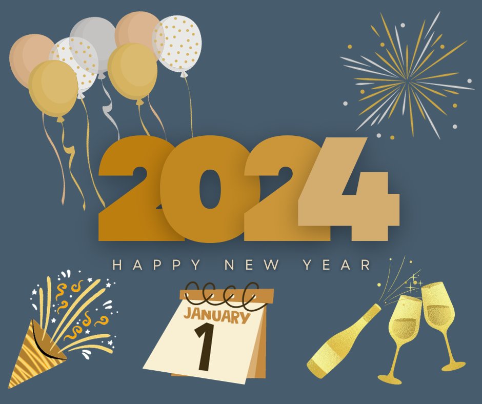 🎉🌟 Happy New Year! 🌟🎉 As we bid farewell to 2023, we want to extend our heartfelt thanks to all of you for your support which has been the driving force behind our success. 📆 Do you have any New Year's resolutions for your business? Share them with us! #HappyNewYear