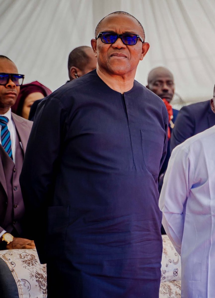 Peter Obi is most Nigerian's man of the year

4 d first time d corrupt gang of Nigerian criminal politicians was shaken to it's very foundation 

It took rigging killing &amp; maiming for the to survive our tsunami 

Thank u sir for all u did

Fulani Zack Orji James Brown #BiafraExit