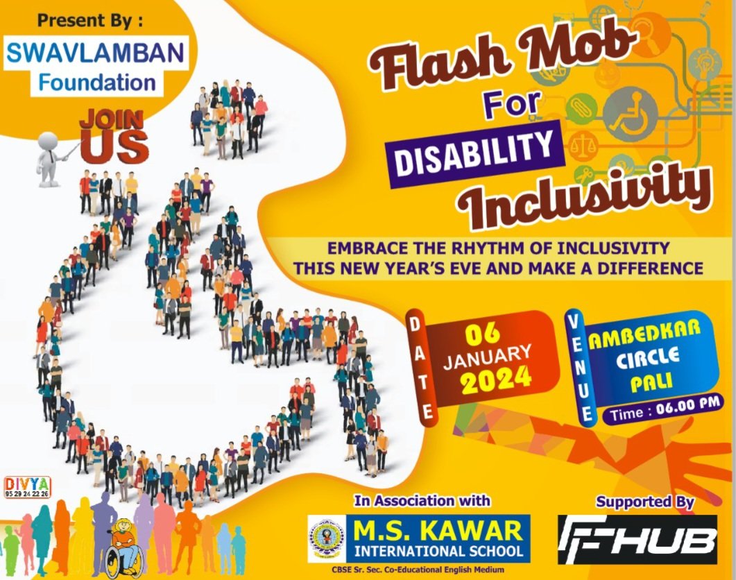DeepakSonibjp's tweet photo. #swavlambanfoundation
#flashmob2024
@SwavlambanF @BhajanlalBjp @cpjoshiBJP @RajCMO @PremChandMLA @sarkar_pali https://t.co/Ecjm2TE6mp