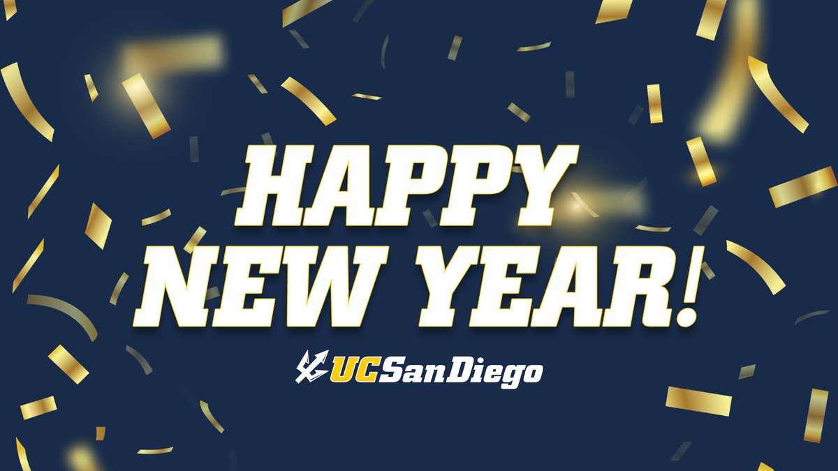 Happy New Year! 🎊 May your 2024 be filled with joy and lots of Triton victories! 🔱