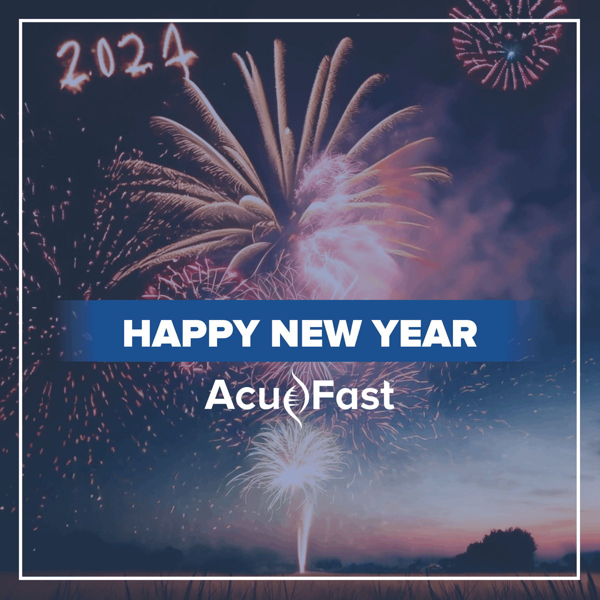 Cheers to a new year filled with endless possibilities! From all of us at AcuFast, may 2024 be a year of innovation, growth, and creating the future we envision. Happy New Year!🎉✨