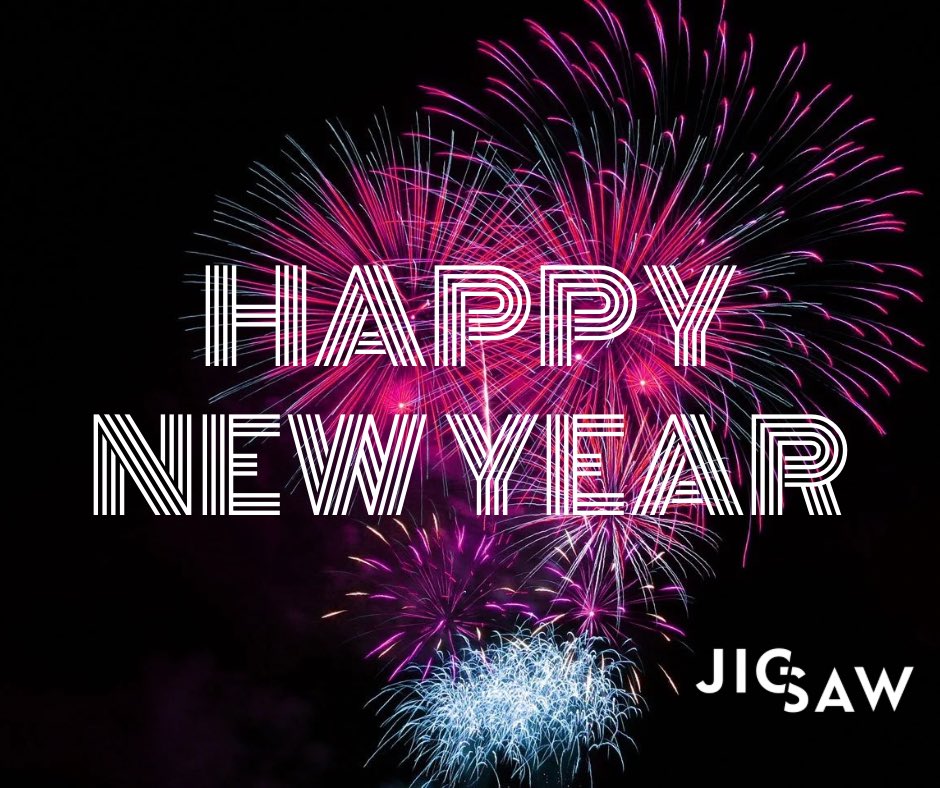 JigsawTN's tweet photo. Happy New Year from your friends at Jigsaw! May the new year bring you joy, laughter, and love. 🎉🥳 We’re excited to see what this year brings! https://t.co/3WarR6ZtFl