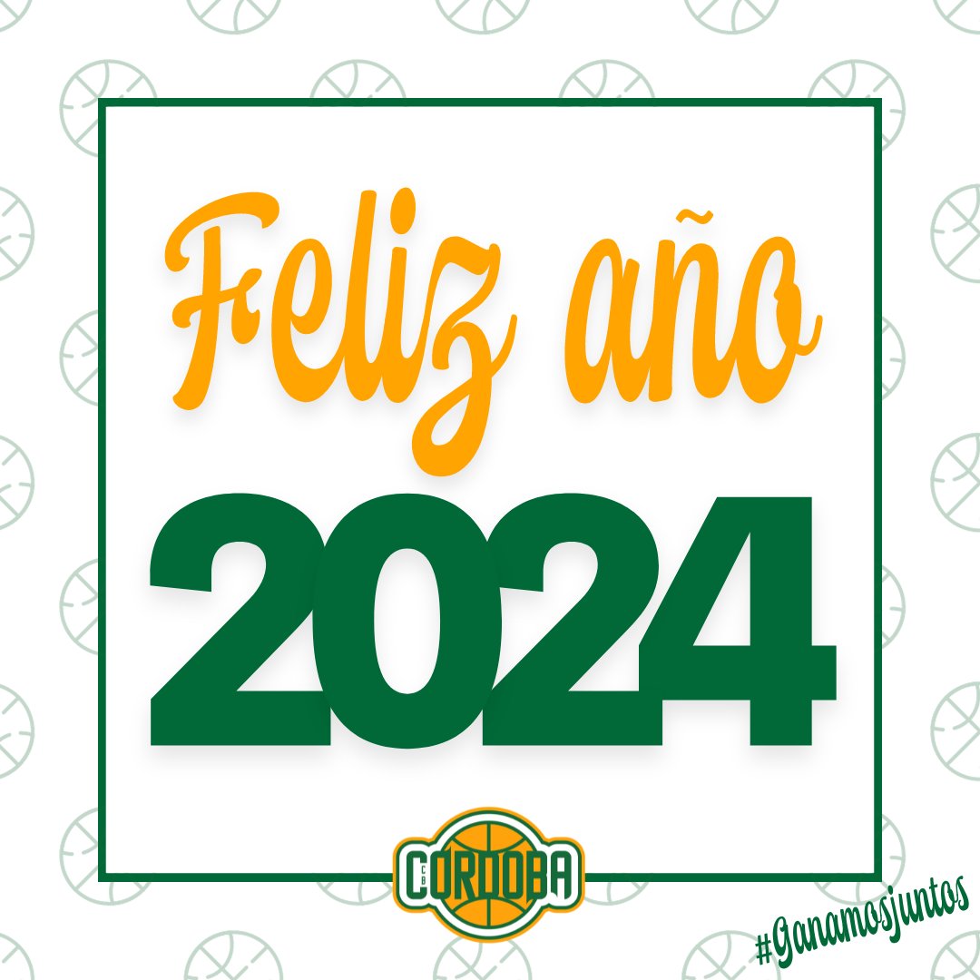 En 2022 nació este proyecto con mucho esfuerzo y dedicación desde el primer momento... 2023 fue un gran año que nos ha hecho crecer y mejorar como Club... pero 2024... ¡AGÁRRATE FUERTE!🎄🏀 La familia blanquiverde del Córdoba Club de Baloncesto os desea ¡Feliz Año Nuevo! 🤍💚