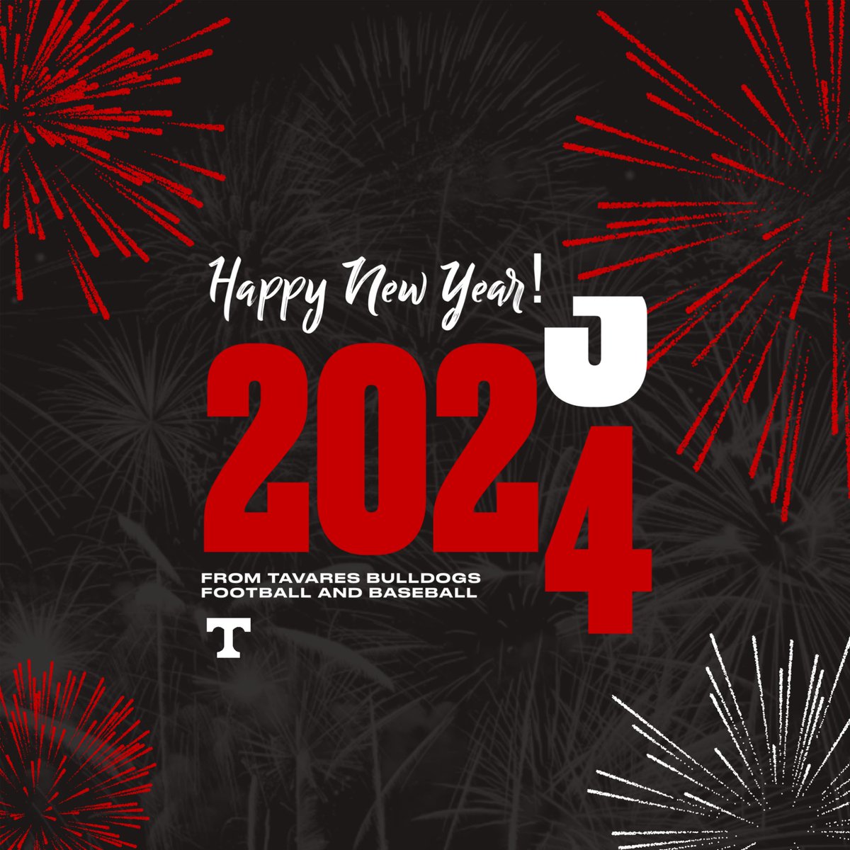 Here’s to wishing you and yours a very Happy New Year! Big things are ahead for your @FootballTavares and @TavaresBaseball teams in 2024! Here’s to an even better season in 2024💪🏻 #SetTheStandard #InOrInTheWay