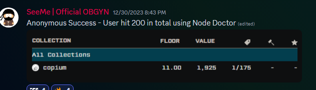 Node_Doctor's tweet image. What a way to end 2023! Happy New Year from the Node Doctor team!