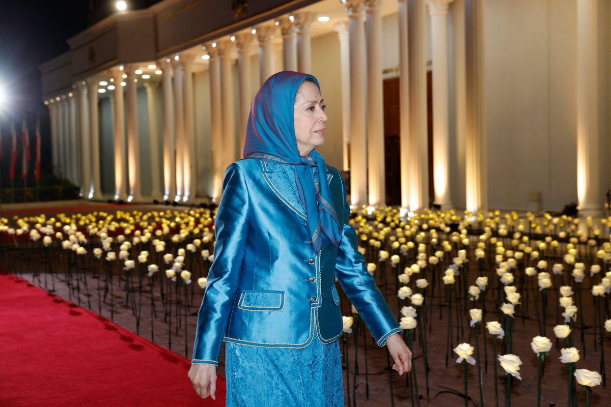 مریم رجوی tweet media