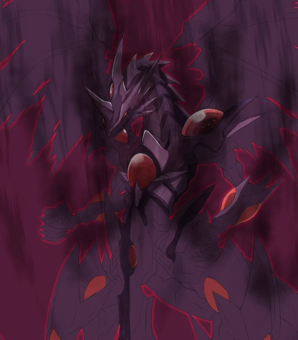 前に描いたドラゴン貼っておきます 