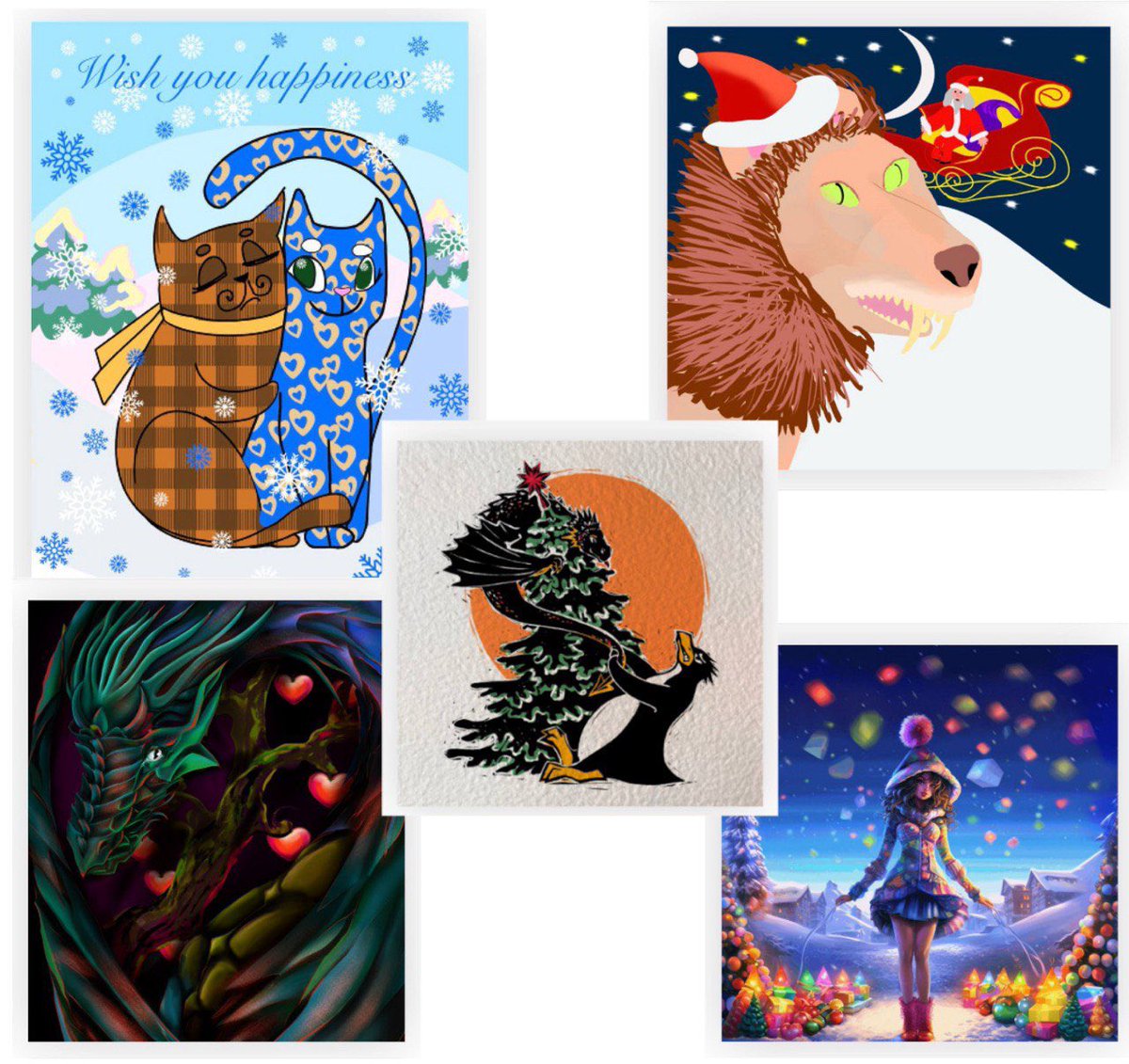 My dear friends, 
Thank you so much for amazing gifts
Happy New Year 🐉
<a href="/TanyaTsarkova/">Tatiana♥︎NFT.NYC25</a> <a href="/Lanka_Lesedium/">Lanka L.</a> <a href="/Kouwalsen/">Kuzma</a> <a href="/Viorika_art/">𝐕𝐢𝐨𝐫𝐢𝐤𝐚_𝐚𝐫𝐭</a> <a href="/juicynika_art/">Lindsey Chayton</a>