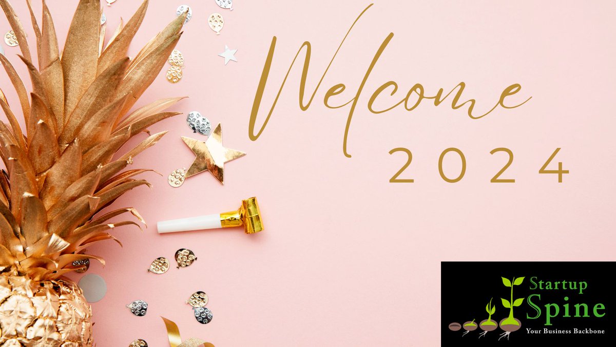 StartupSpine's tweet photo. 𝓗𝓪𝓹𝓹𝔂 𝓝𝓮𝔀 𝓨𝓮𝓪𝓻𝓼 2024 ¸.*
#Welcome 2024 
Wishing you all a new year filled with joy, success, health, laughter and wonderful moments!
#HappyNewYears2024 #Startupyear https://t.co/ghJG7mw0pD
