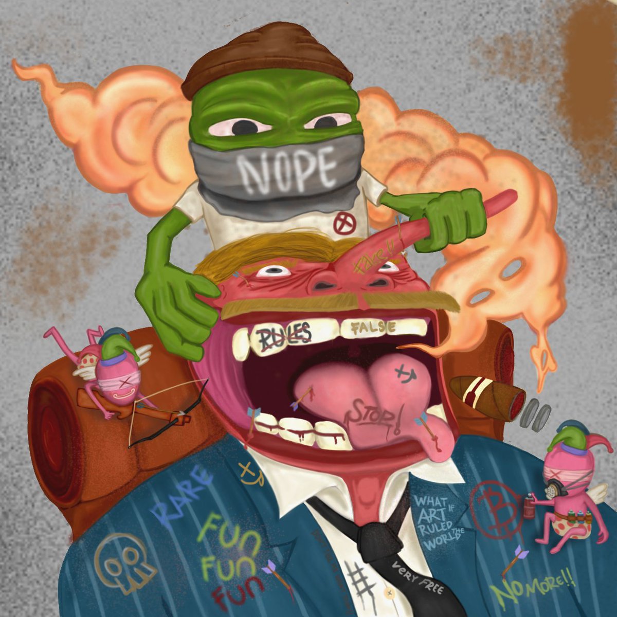 Gm, Happy New Year 2024 FRENSSS!!
 🎉💥🌠💫

#Begu #Beguproject2024 #Begumeme #cartoonist