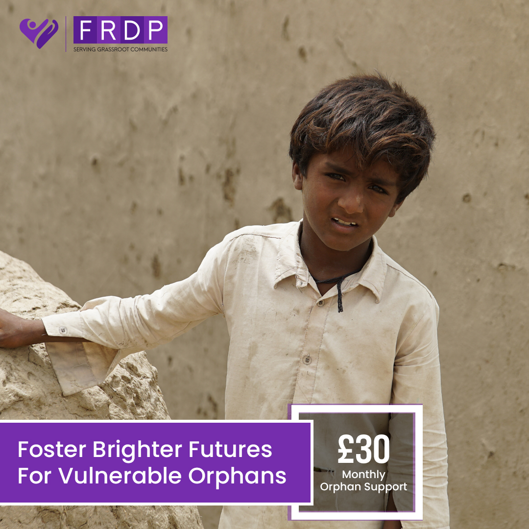 FRDPINTERNATION's tweet image. Life for orphaned children in #Pakistan is an uphill battle.

They face not only the loss of their parents but also the daily struggle for basics like food, clothing, and education.💔

Your support through #FRDP can be the light in their darkest days - frdpinternational.org/ourwork/adopt-…