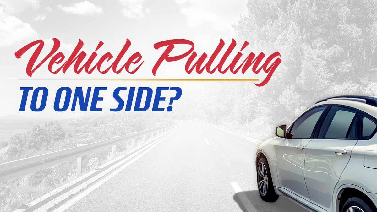 American_Tires's tweet photo. One of the most common reasons your car will pull to one side is because the wheel alignment is off. This can be a hazard for you and others. It's time to come see us if you're experiencing this issue! 

https://t.co/OhYw2d8SUW https://t.co/x8eexzAaB5