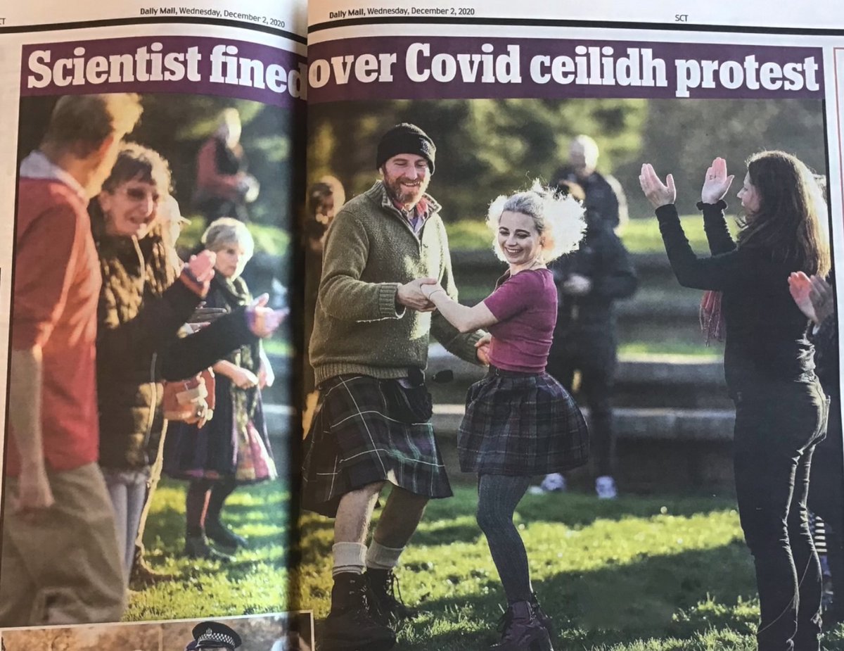 Scottish Unity - Edinburgh Group (@scojw) on Twitter photo <a href="/ClareCraigPath/">Dr Clare Craig</a> Not to mention police detaining Scots for being at an outdoor ceilidh… on St. Andrew’s Day.
🤯
Remember that so well - absolutely brilliant day. The number of police, but especially photographers, was mind-boggling. <a href="/ClareCraigPath/">Dr Clare Craig</a> Not to mention police detaining Scots for being at an outdoor ceilidh… on St. Andrew’s Day.
🤯
Remember that so well - absolutely brilliant day. The number of police, but especially photographers, was mind-boggling.