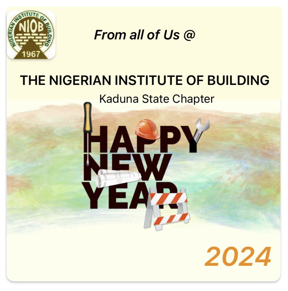 niobkaduna's tweet photo. Wish you a prosperous New Year from the NIOB Kaduna State Chapter💥 https://t.co/RpG0eQIjes