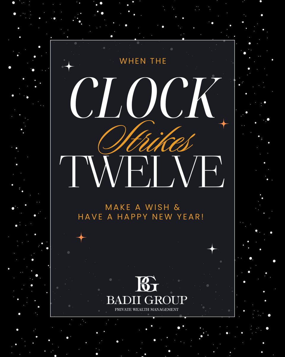 kkbadii's tweet photo. May the new year bring you joy, success, and a world of possibilities. Wishing you a Happy New Year filled with hope and prosperity. https://t.co/FZmbGPnf6t