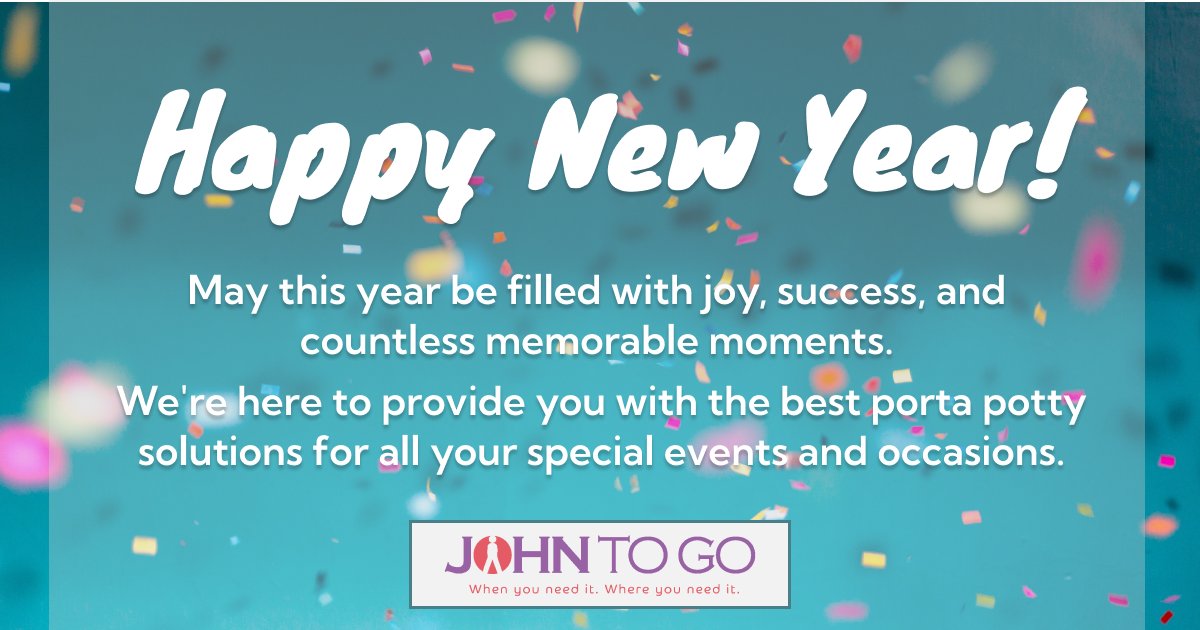 JohnToGo2's tweet image. #NewYear2024 #EventRestrooms #JohnToGo