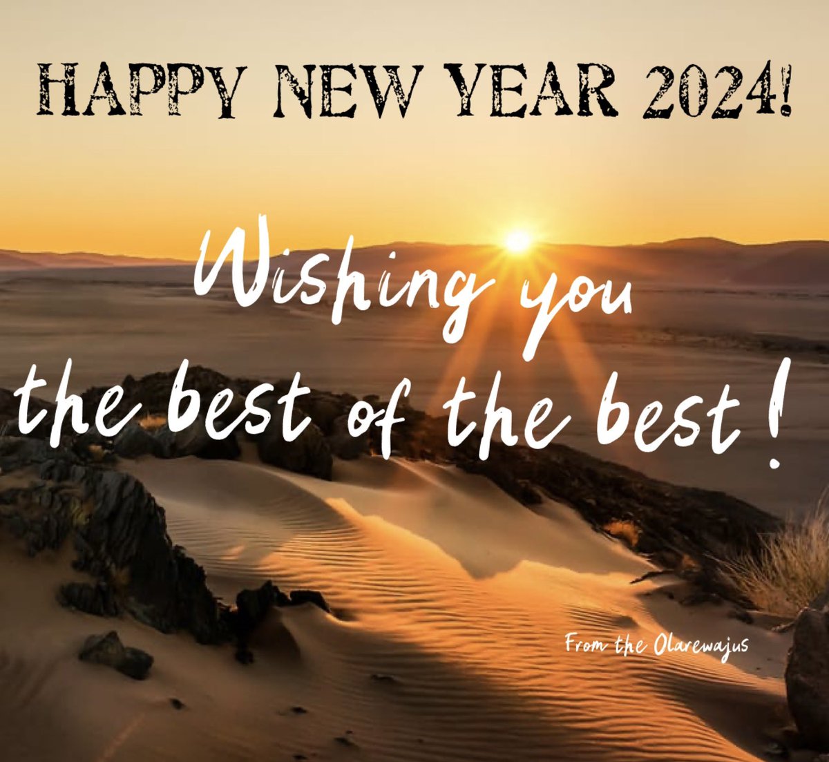 Happy New Year 2024 🎆🌌! Very best wishes to all 🙏🏽
