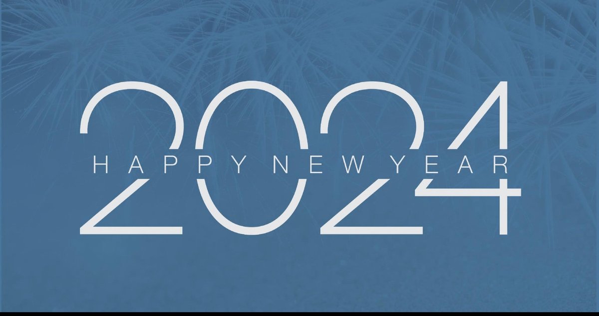 Wishing everyone a safe and Happy New Year! Here is to a great 2024