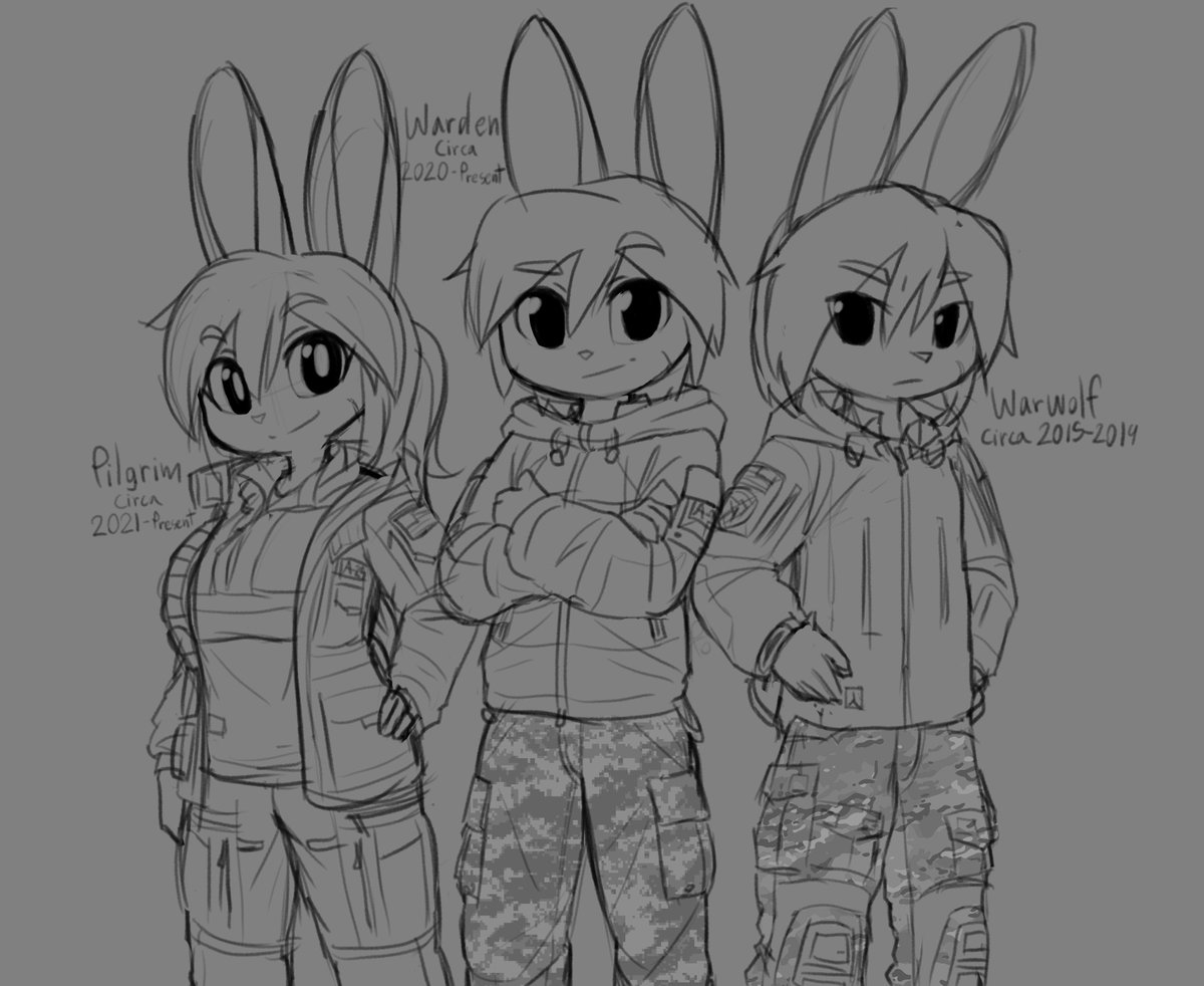 There are the main characters that I have been to over the years and a few different timelines. More of my stuff on FA