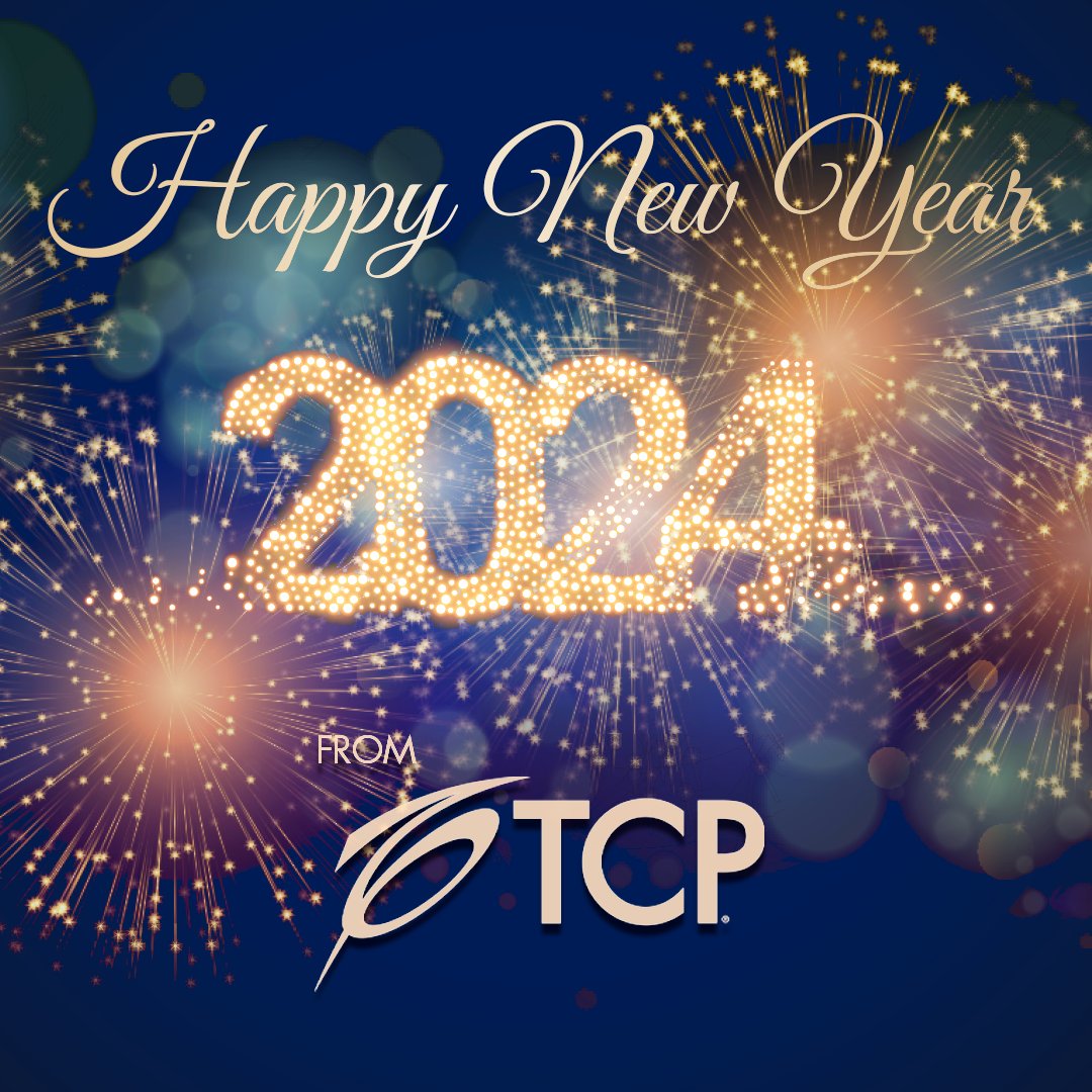 TCPLighting's tweet image. Cheers to a year filled with innovation, growth, and success! Wishing you a Happy New Year from the TCP team 🎉