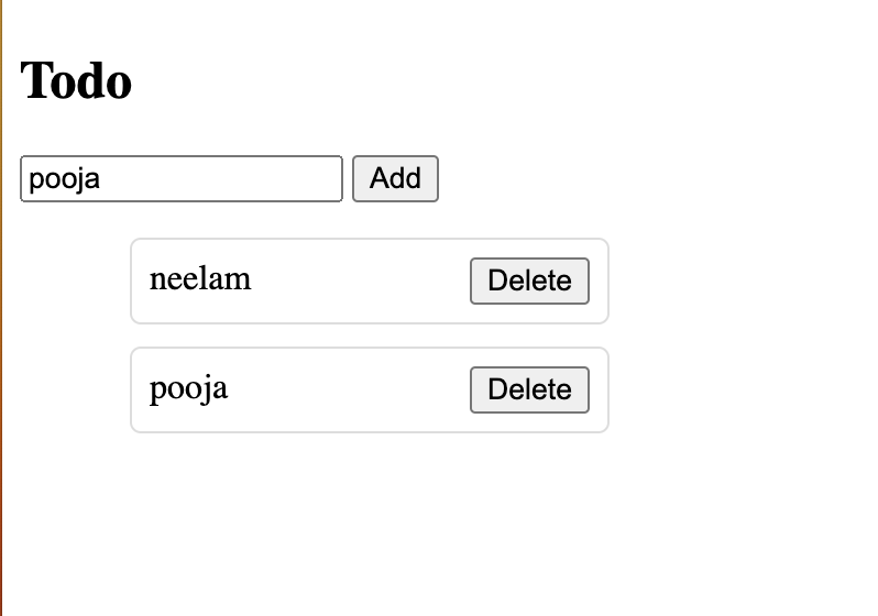 NeelamLatwal's tweet photo. Day 11 Continuing my #100DaysOfCode  challenge! 🚀 #codeWithJSK Mastered DOM manipulation by creating a dynamic Todo List today .#JavaScript #DOMManipulation #CodingJourney https://t.co/hnP4n2vlid