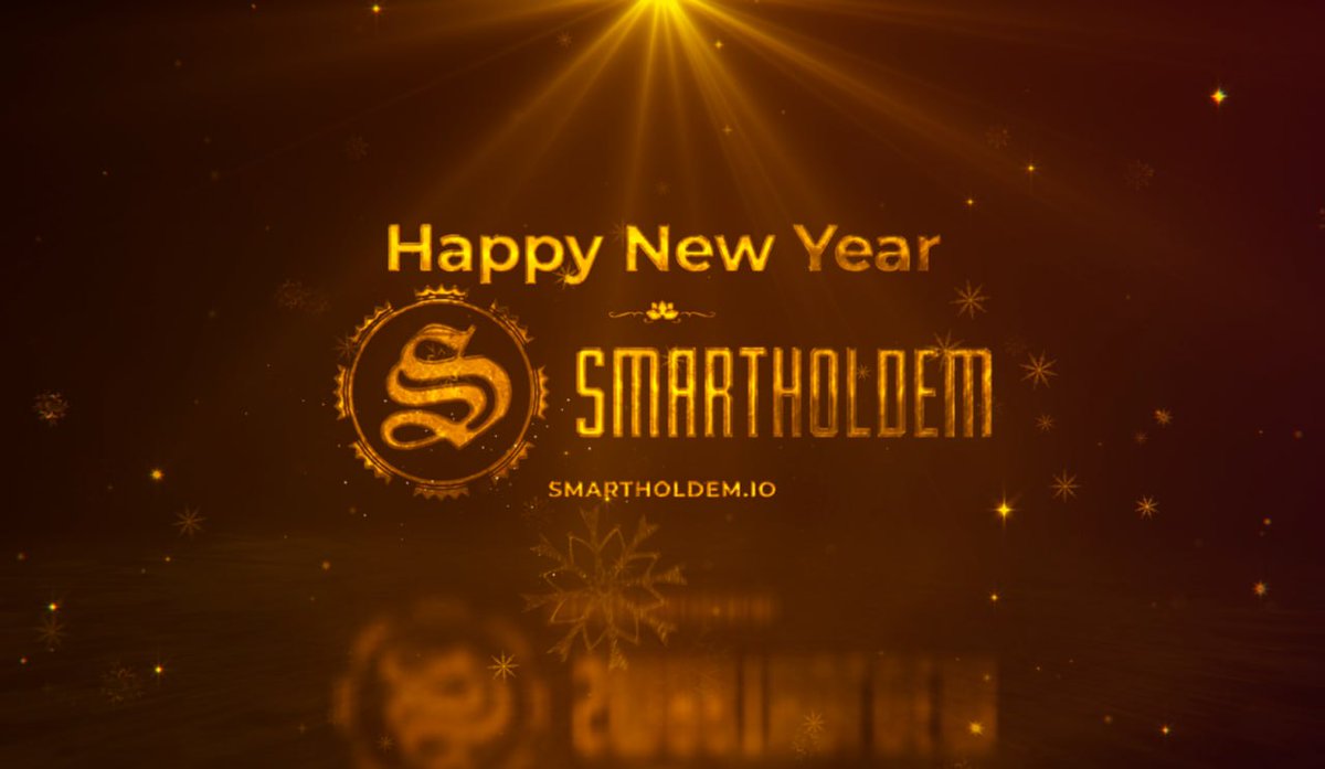 ✨ Happy New Year, SmartHoldem community! ✨
As we embark on a new chapter, here's to a year of unprecedented growth, innovation, and blockchain brilliance!
🎄May 2024 bring you joy and success!

#smartholdem #HappyNewYear #blockchain #cryptocurrency #CryptoCommunity #HPNY2024