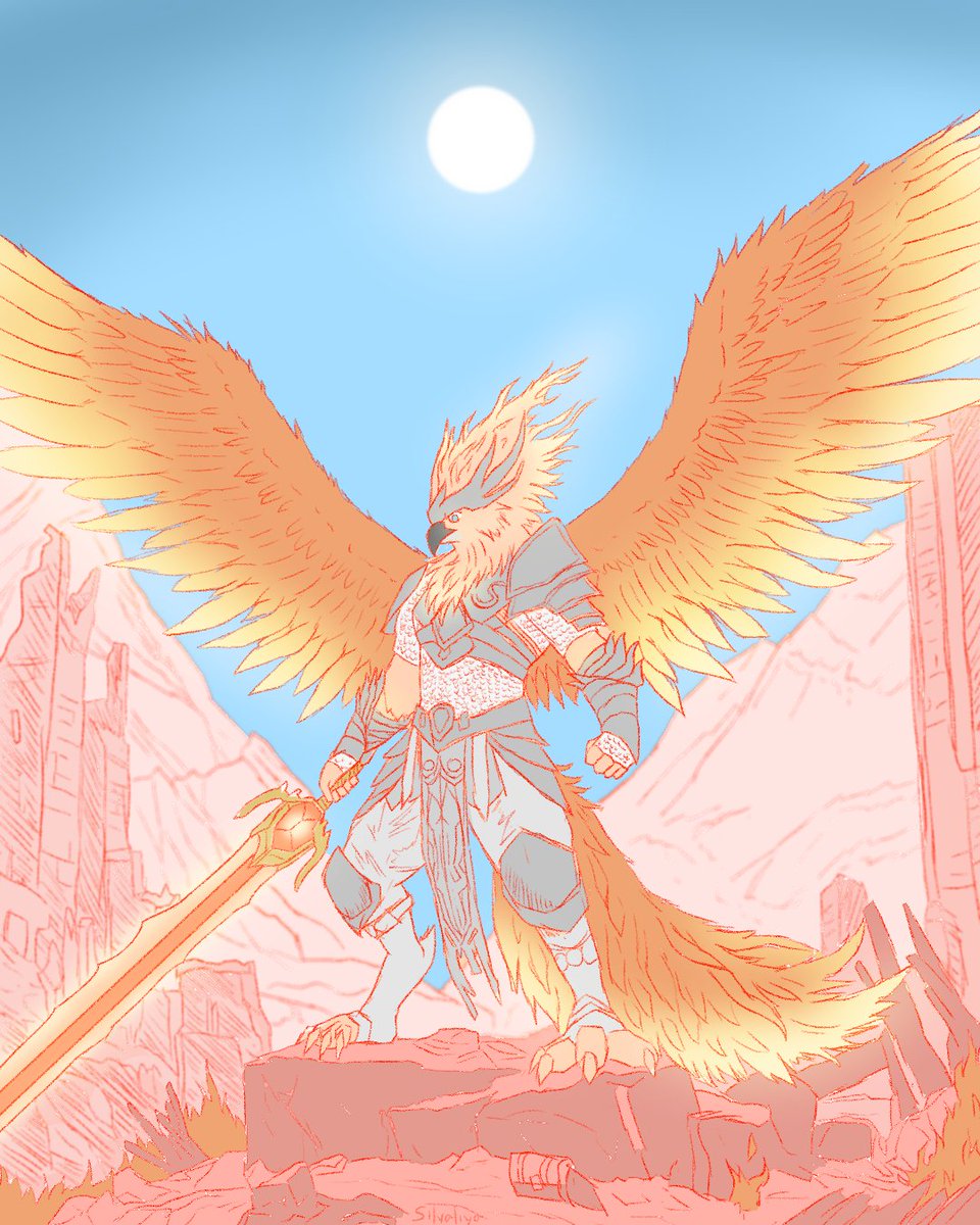silvaliya's tweet photo. #Creatuanary Fire Phoenix

#Creatuanary2024 Another year begins and here is my #firephoenix to start

I don't know if I'm going to be able to complete it but I always like to start it but well, as now I sketch every day, at least this way I have a list to follow XD

#furry #fenix https://t.co/j05prwgZ6Q