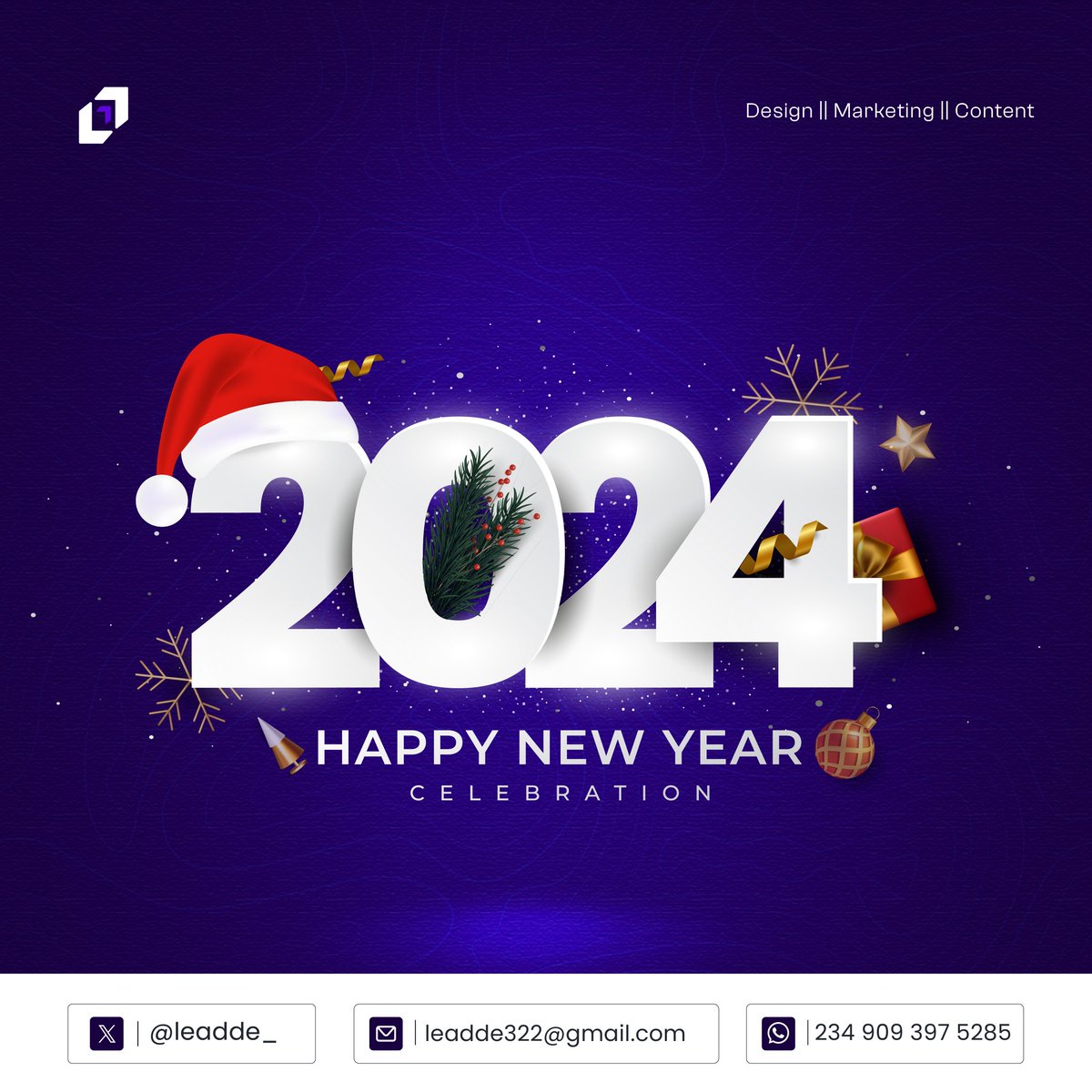Leadde_'s tweet photo. With Love from Leadde, Happy New Year to all our esteemed clients. Cheers to an incredible year ahead!🎉❤️
.
#GoBeyondLimit🚀 https://t.co/J3kWBwh7OA