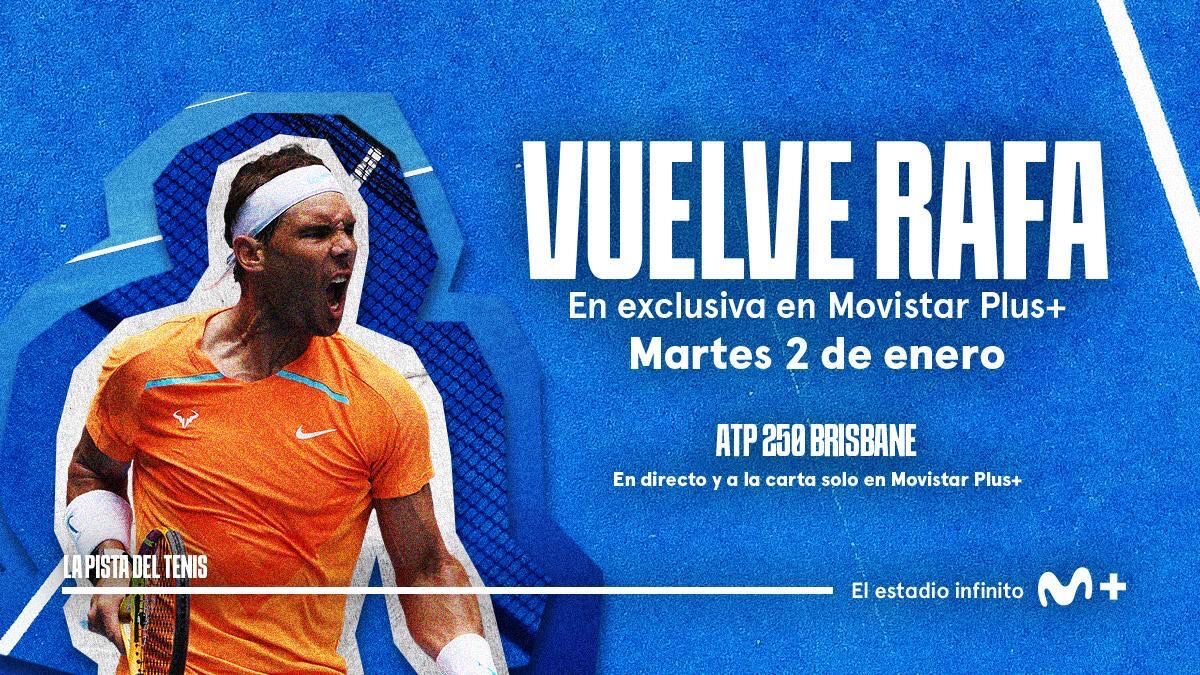 EnriqueJulian23's tweet photo. Vuelve Rafa y aquí se celebra con un SORTEO de un mes gratis de Movistar Plus. 

Y para participar solo hay que dar RT a este tweet. Todo bien #VamosRafa

Toda la info aquí 👉 https://t.co/YPu8R4b0BA https://t.co/UUcoQDmeoW