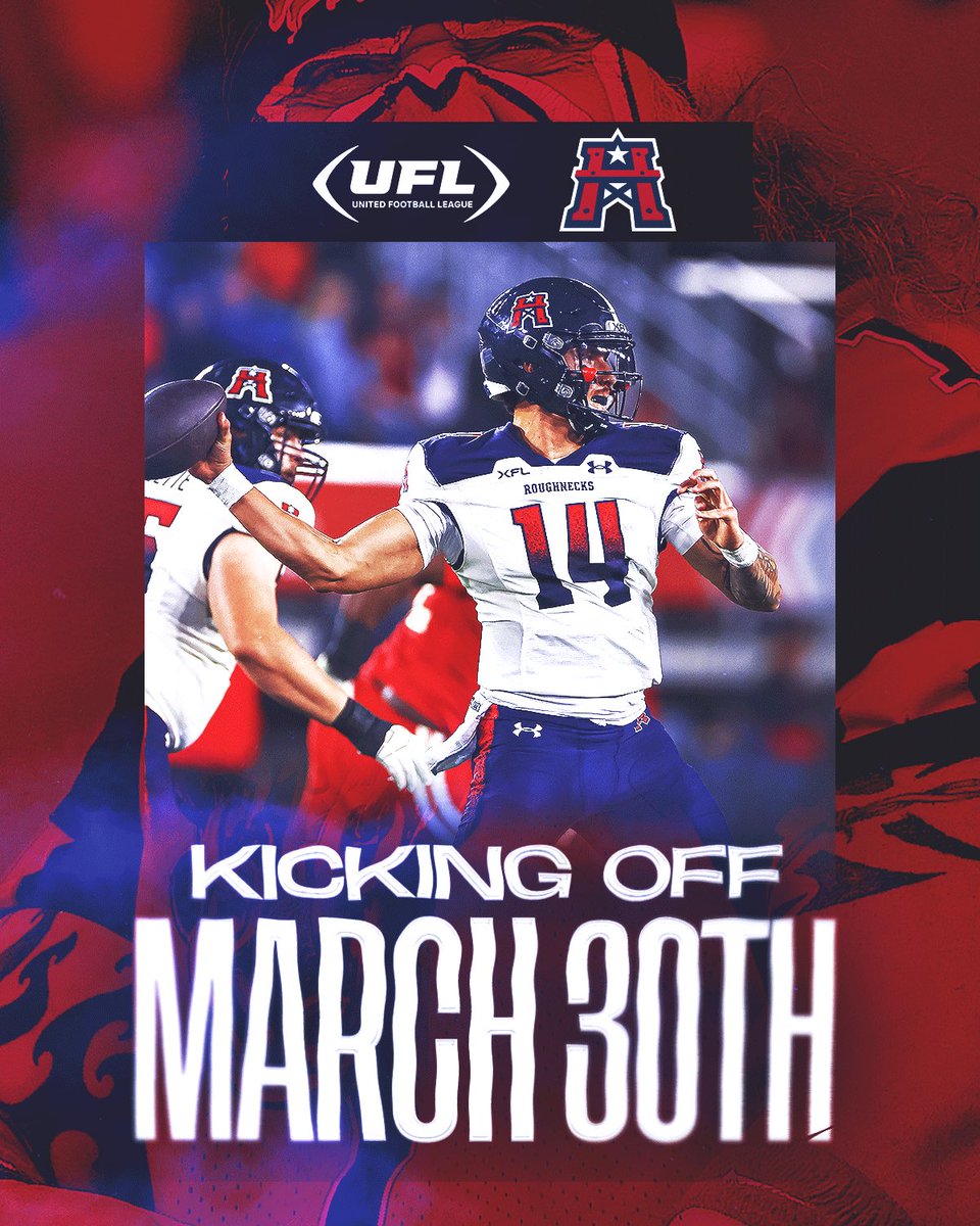 TIME TO KEEP DRILLING ⚒️ 🛢️

Houston: let’s takeover the UFL! 😤

#Houston | #Drillbabydrill | #ufl