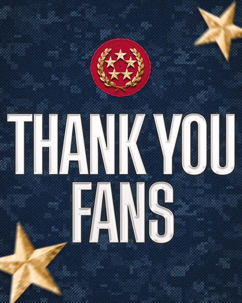 Thank you, Generals fans, we had a blast these past two seasons 🎖️ Follow @USFL for more 🏈