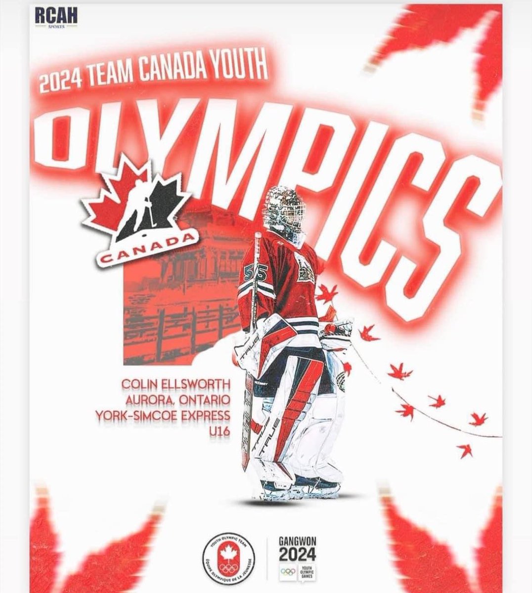 Congratulations to our very own Colin Ellsworth on being selected to Team Canada for the 2024 Youth Olympics!