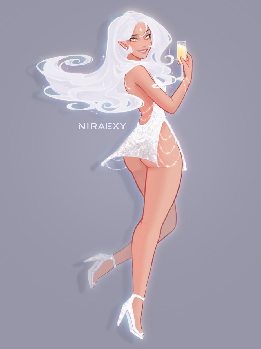 Niraexy's tweet image. Hello 2024! 🥂✨