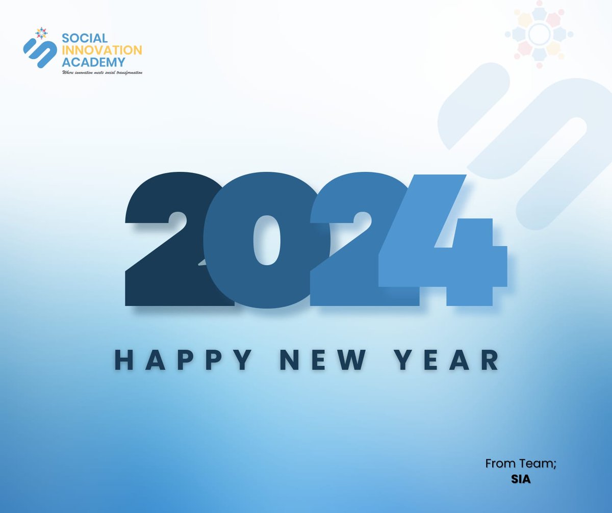 Social_Acdemy's tweet photo. 🎉✨ Wishing you a Happy New Year from Social Innovation Academy! 🌟 May the coming year be filled with innovation, growth, and positive impact. Here's to transforming lives and creating a brighter future together! 🚀🌈 #HappyNewYear #InnovationForChange #NewBeginnings2024 #sia https://t.co/hkDnluHZXQ