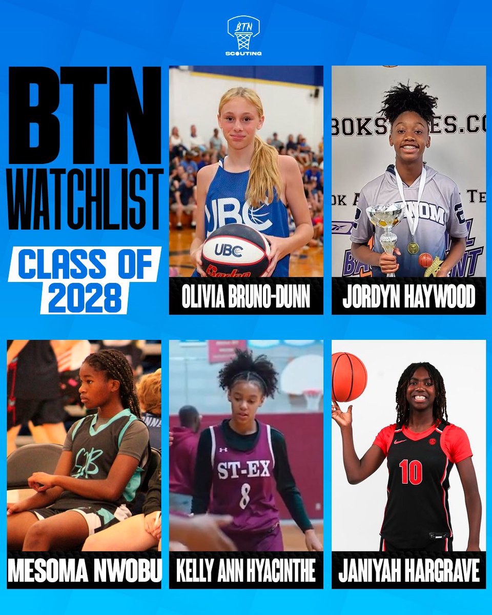 BTN Watchlist 🔦 | Class of 2028 • Olivia Bruno-Dunn • Jordyn Haywood • Mesoma Nwobu • Kelly Ann Hyacinthe • Janiyah Hargrave