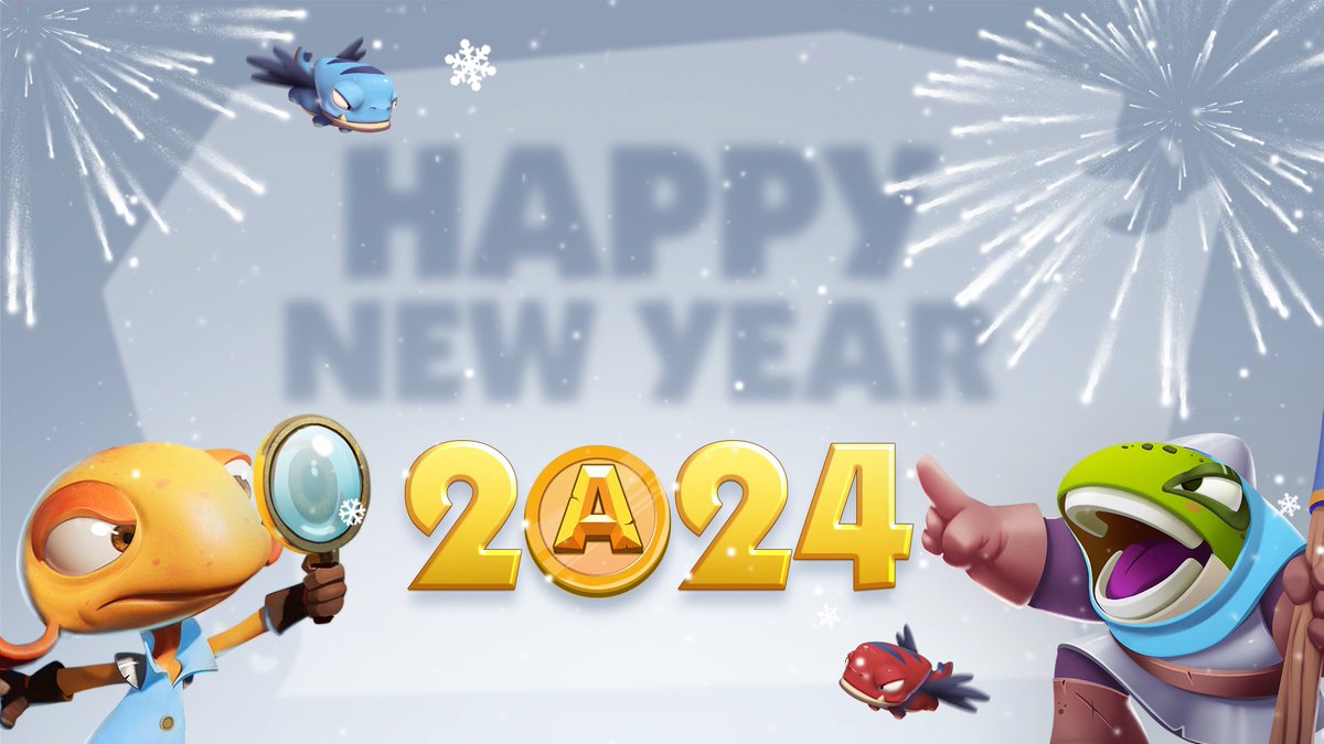 Happy New Year Fortuneers 🎉 

We look forward to more fun and adventures with you all. 

2024 is gonna be the year of Web3 gaming and $AFG 💎