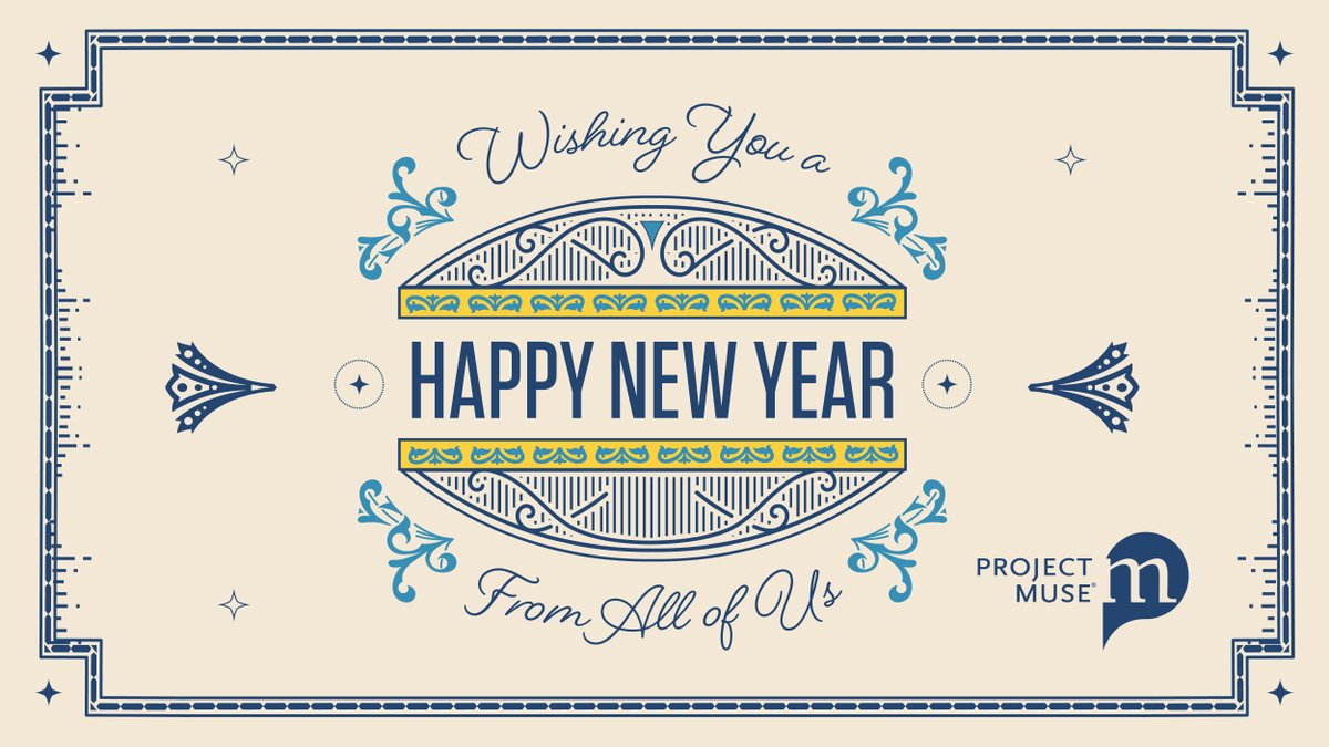 ProjectMUSE's tweet image. Books to read. Papers to write. Goals to accomplish. What's your New Year's resolution for 2024?