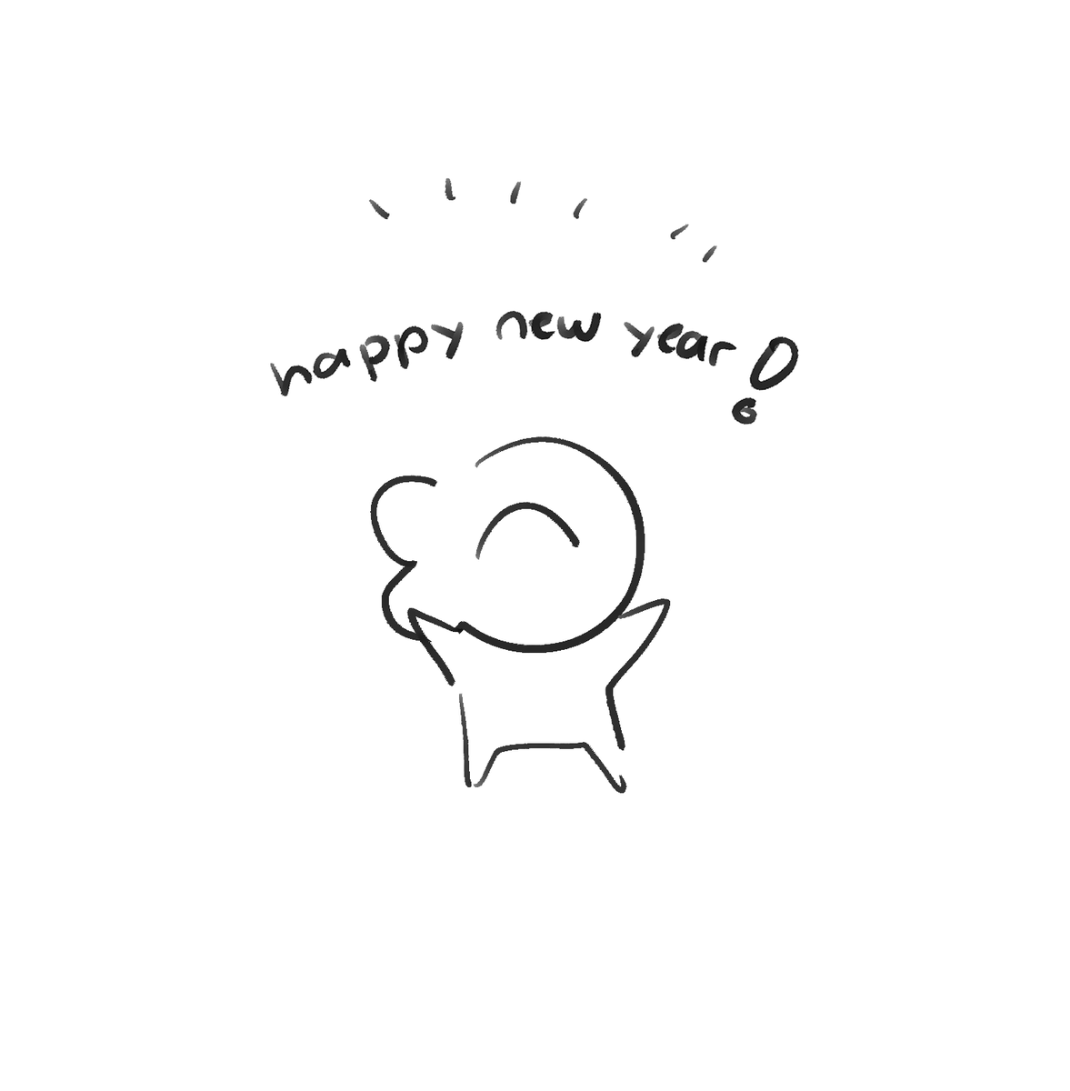 this was just gonna be for my priv, but I thought id put it here too. happy new year everyone 🎉