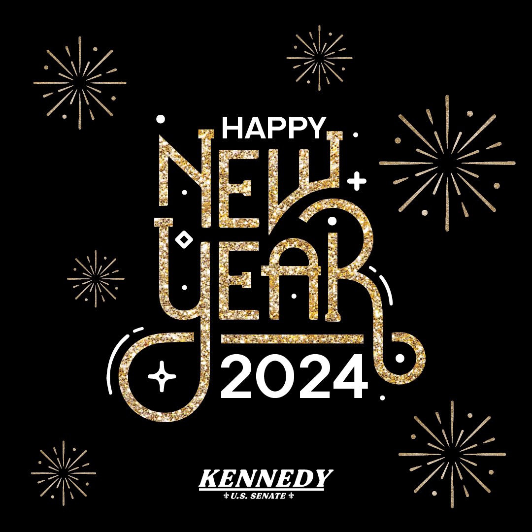 Becky and I hope 2024 overflows with hope and all good things. Happy New Year!