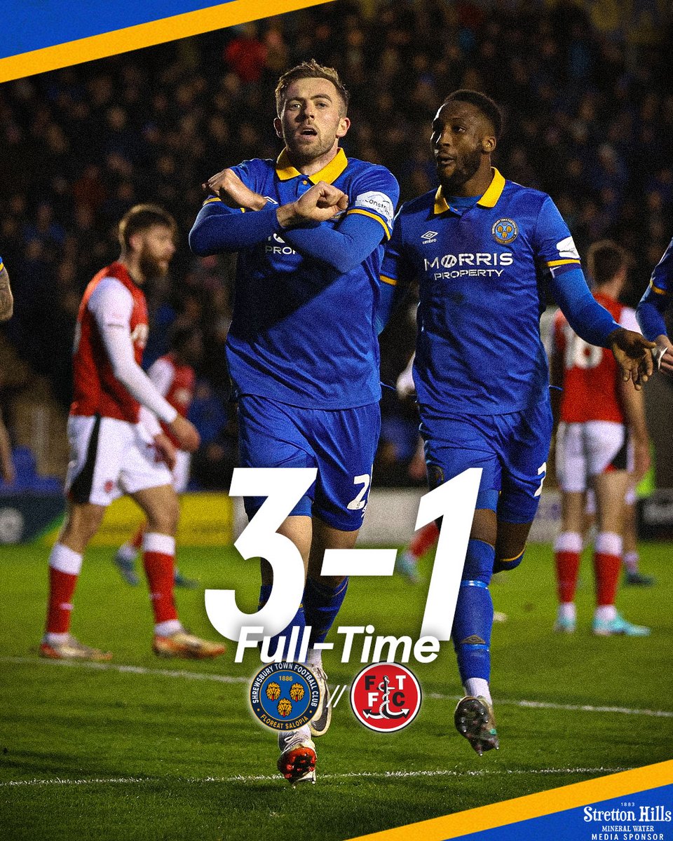 shrewsburytown's tweet photo. Happy New Year 😁 https://t.co/3ByVjDYpjM