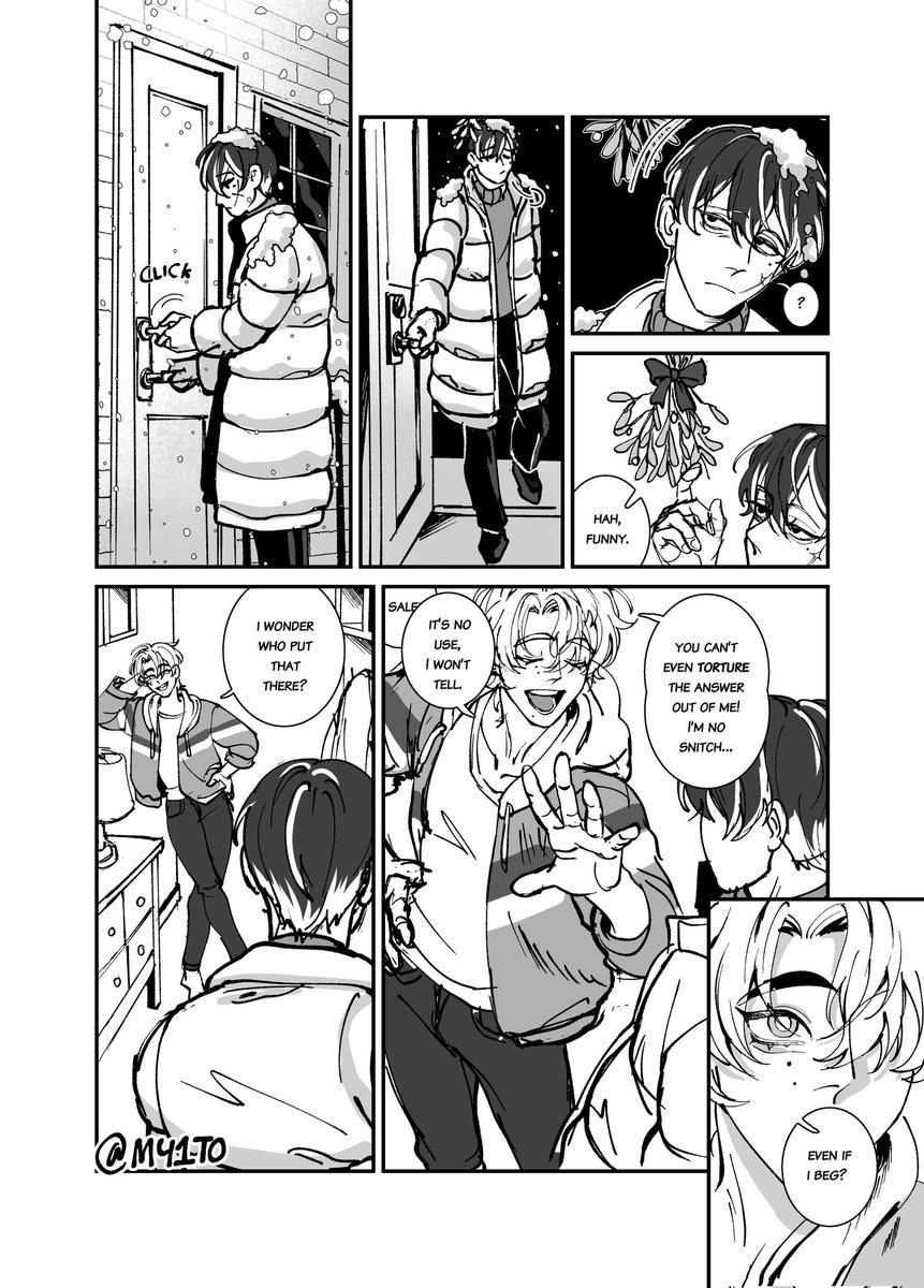 mm41to's tweet image. Mistletoe (1/2)