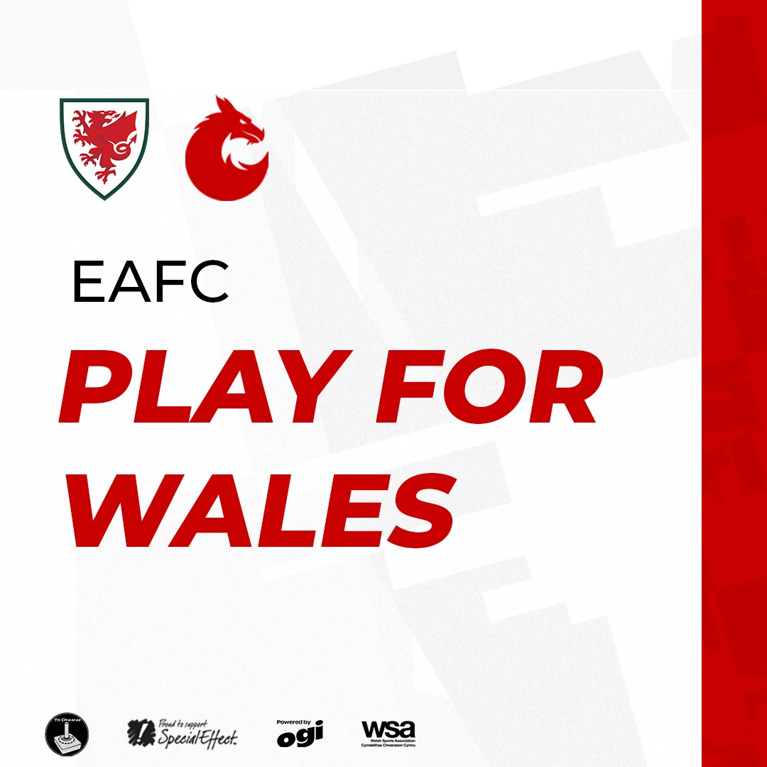 EsportsWales's tweet photo. Tag them and get them to sign up! As Esports Wales are selecting players for the EAFC Welsh National Esports team! 🏴
Sign up Below 👇
https://t.co/jfwmqlJNVk
Remember to add your account names.
#WM24 @FAWales https://t.co/LjkD3nWuhy