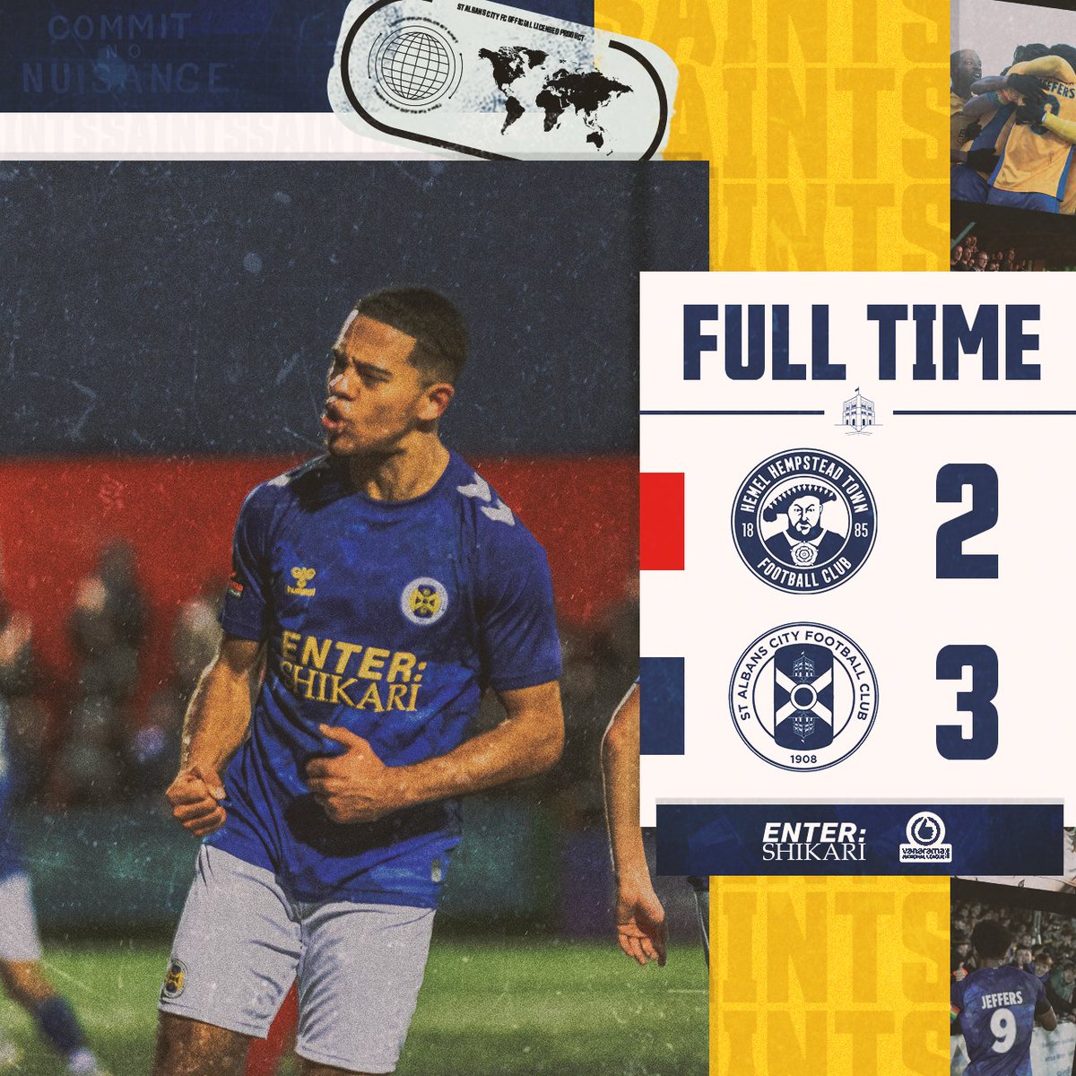 ⏱️ FULL TIME 🤩 City win it late on! #SACFC 😇