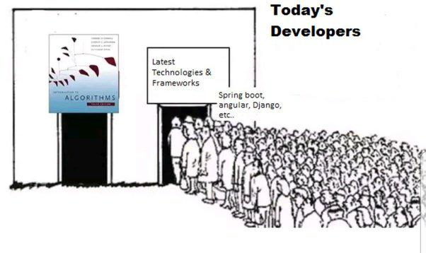 daboigbae's tweet image. do programmers need to know data structures and algorithms?
