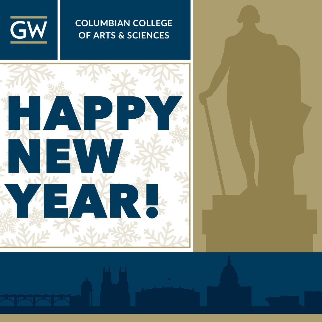 gwucolumbian's tweet photo. π Happy New Year from #GWCCAS! May this year bring you joy, success, and exciting opportunities. Cheers to a fresh start and a year filled with amazing achievements! πβ¨ https://t.co/N5v9syJLaL