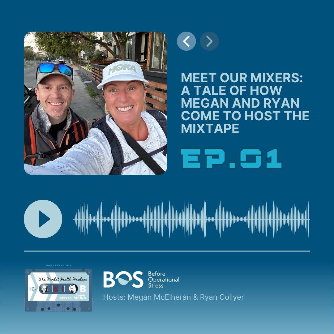 🎉 Launching our first podcast episode of the Mental Health Mixtape: A Tale Of how Dr. Megan McElheran &amp; Ryan Collyer come to host the mixtape! 🎙🎧

🎧 Listen: podcasters.spotify.com/pod/show/befor…